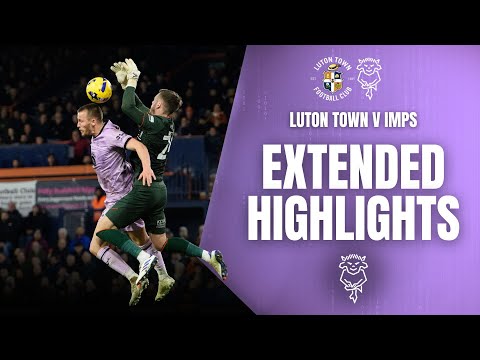 Extended highlights | Luton Town v Lincoln City