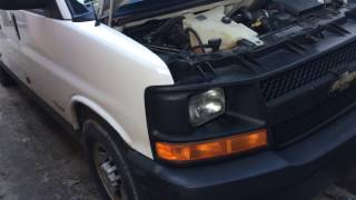 05 chevy van express 2500 3500 Dies quits  bad ground.