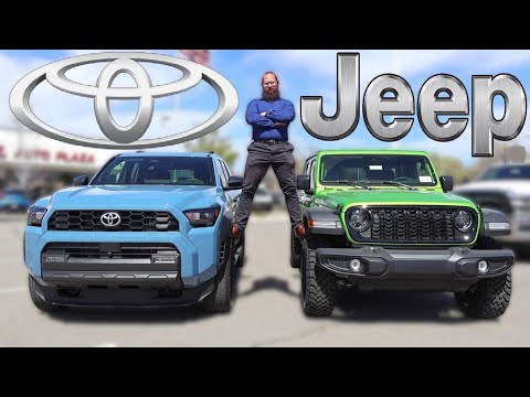 Did Toyota Just Crush Jeep?!? (2025 Toyota 4Runner vs 2025 Jeep Wrangler)