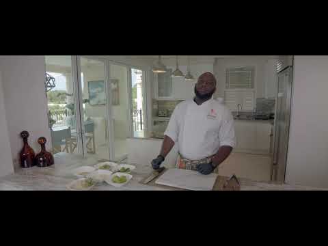 Barbadian fish cakes by Chef Creig Greenidge