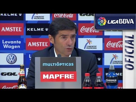 Rueda de Prensa de Marcelino García tras el Levante UD (0-3) Villarreal CF - HD