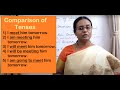 TAMIL Comparison Of Tenses