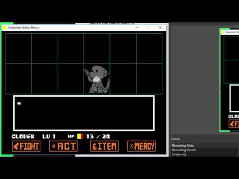 Undertale Yellow Demo Full Playthrough!