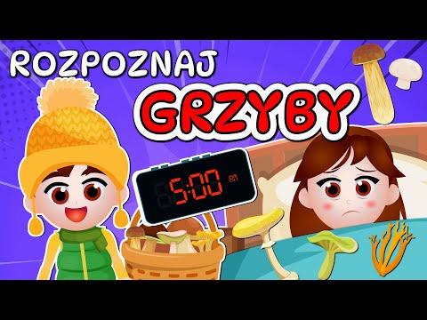 🧺 Kazio i TEST GRZYBIARZA 2 - Grzybobranie dla dzieci - Rozpoznawanie grzybów 🧺
