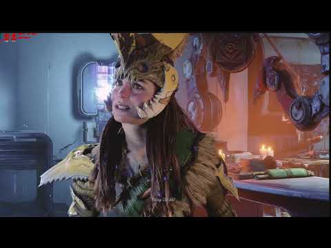 Horizon Forbidden West. 4K60 HDR. Returning to base to meet Sylens & Tilda.