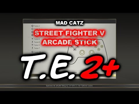 Plug & Play Test - PC - Mad Catz SFV Arcade Stick TE2+ PS3/PS4