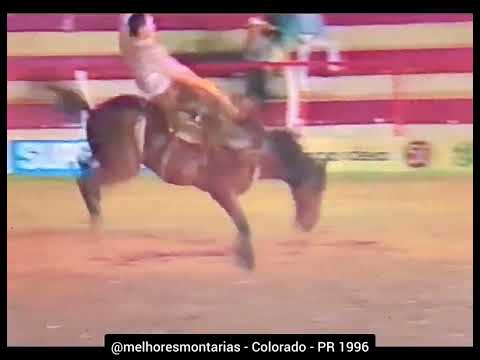 🇧🇷 Valdir Fabrício Freire x Mustang - Rodeio de Colorado 1996 #rodeio #rodeo #cutiano