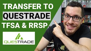 How to TRANSFER to QUESTRADE | Move Money & Investments from your Bank TFSA & RRSP Tutorial