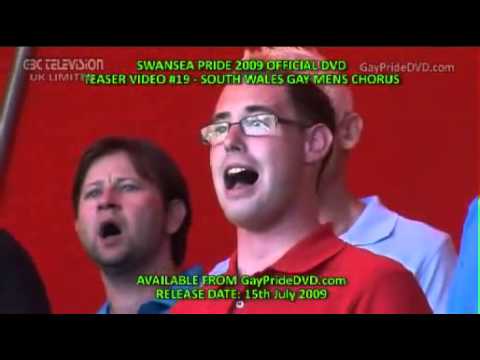 Swansea Pride 2009 Official DVD Teaser Video #19   South Wales Gay Mens Chorus 360p