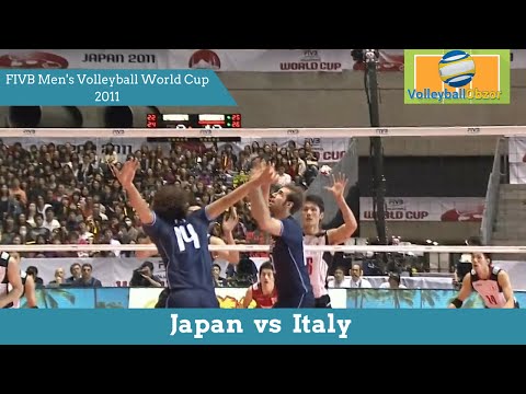 Japan vs Italy | FIVB Men's Volleyball World Cup 2011
