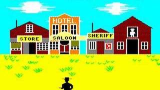 BBC Micro game Gunsmoke
