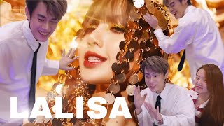 Download lagu LISA - 'LALISA' M/V [LISA HUSBAND REACTION] 2 wives in this video LMAO mp3
