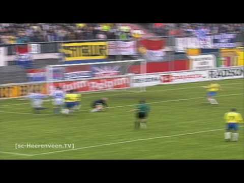 Historische wedstrijd: Cambuur Leeuwarden - sc Heerenveen uit het seizoen 1999/2000
