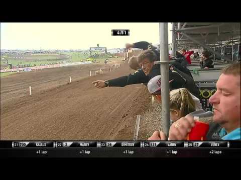 EMX85 FULL RACE 2 - Round of Great Britain 2013 - Motocross