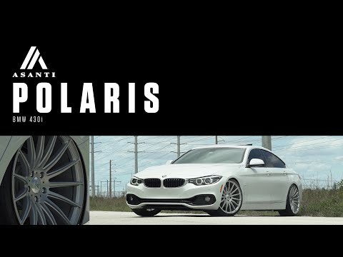 BMW 430i with ABL-14 in 20\" Staggered Asanti Black Label Wheels