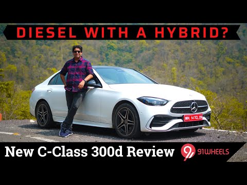 We drive the 2022 Mercedes-Benz C Class 300D : Review Of This AMG Line Luxury Sedan || 91Wheels