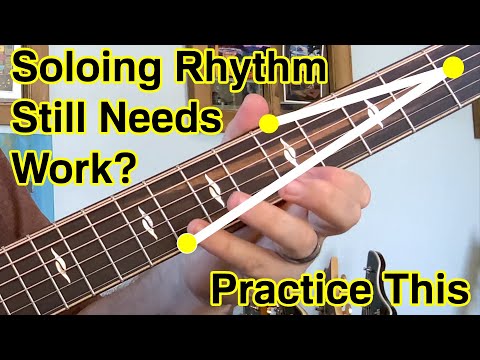 Trouble Keeping Rhythm When Soloing? Practice This! Guitar Fundamentals.