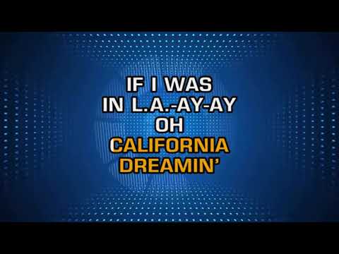 California Dreamin' - Sia (Karaoké)