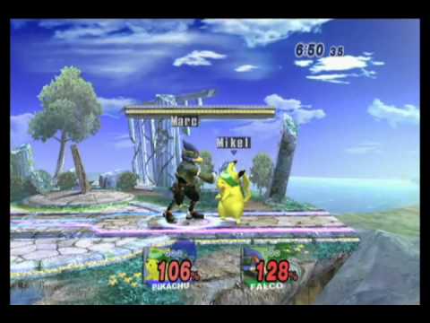 ENMA Tournament SSBB - Marcbri (Falco) vs Miquel0123 (Pikachu) Win cuarters