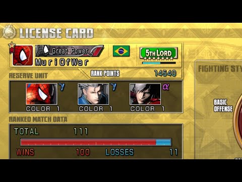 UMVC3 - RANKED SETS #9! (ROAD TO COSMIC)