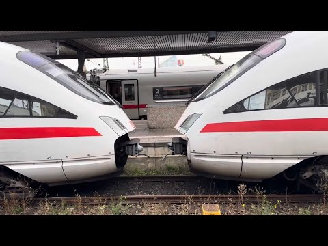 ICE-T - Zugteilung in Nürnberg Hauptbahnhof (22.09.2024) BR 411
