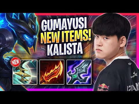 GUMAYUSI TRIES KALISTA WITH NEW ITEMS! - T1 Gumayusi Plays Kalista ADC vs Jhin! | Season 2024