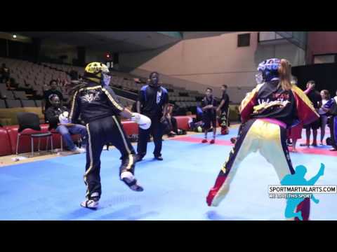 2015 Blitz Mayan Challenge - Girls Team Sparring Finals Round 2