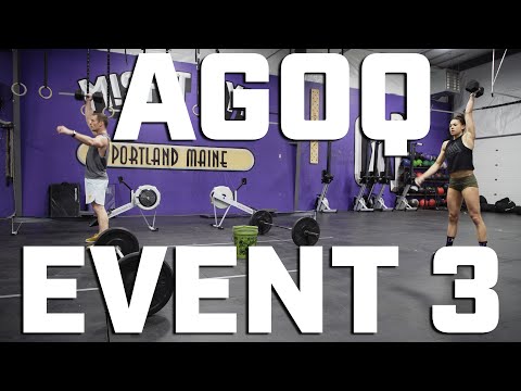 2020 Crossfit Games AGOQ Event 3