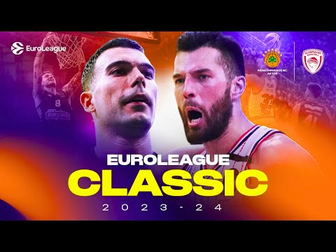 Greek Derby: RIVALRY Unleashed | Panathinaikos - Olympiacos | EUROLEAGUE CLASSIC GAMES 2023-24