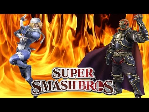 Sheik vs Ganondorf - Smash Wii U