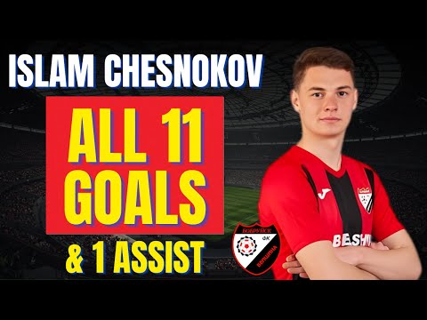 Islam Chesnokov - ALL 11 GOALS & ASSISTS FOR FC BELSHINA | Skills & Highlights