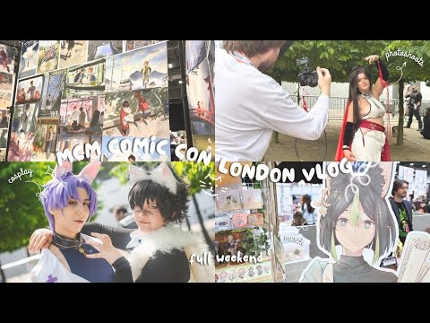 mcm comic con may 2025 🪽𓂃 ࣪˖ 𐀔 [weekend vlog] | kpop rpd, photoshoots, cosplay and more ༉