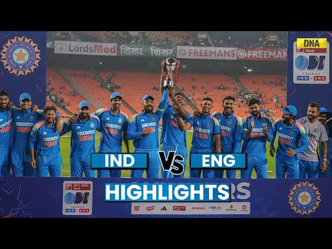 India Vs England Highlights 3rd ODI: Shubman Gill Shines, IND Beat ENG By 142 Runs, 3-0 Clean-Sweep