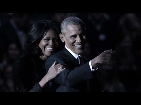 Barack Obama Farewell Address - Michelle, Malia, Vice President Joe Biden