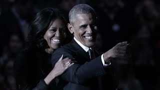 Barack Obama Farewell Address - Michelle, Malia, Vice President Joe Biden