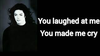 Michael Jackson - I am a loser -(lyrics)
