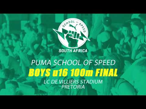 Boys u16 100m FINAL