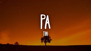 TINI - pa (Letra)