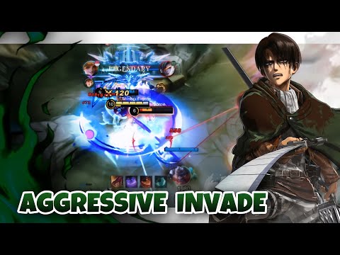 AGGRESSIVE INVADE ENEMY JUNGLE !! Fanny Gameplay - MLBB