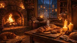 Download lagu 🌿🔥 Celtic Music | Village Bakery Hearth | Cozy Fire & Fresh Bread (1 Hour) mp3