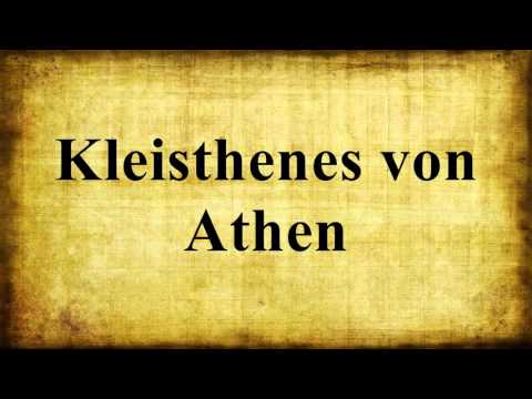 Kleisthenes von Athen