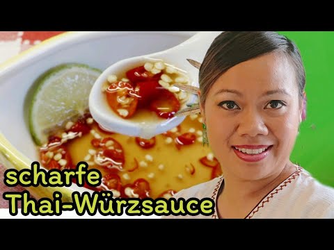 Prik Nam Pla | Scharfe THAI Würzsoße REZEPT​ | thailändisch Kochen| | asiatische Küche