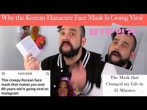 Hanacure Face Mask Horror? Jonny TriesThe Viral Beauty Craze | Hey Qween