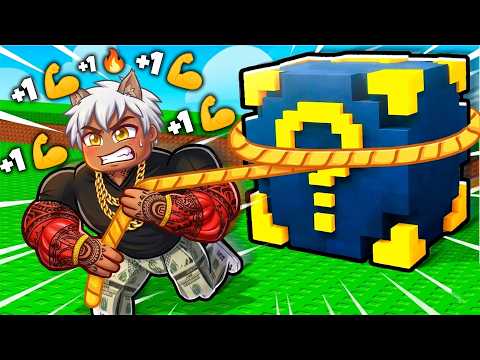 HER SANİYE KASLANIP LUCKY BLOCK ÇEKTİM 💪 | Roblox