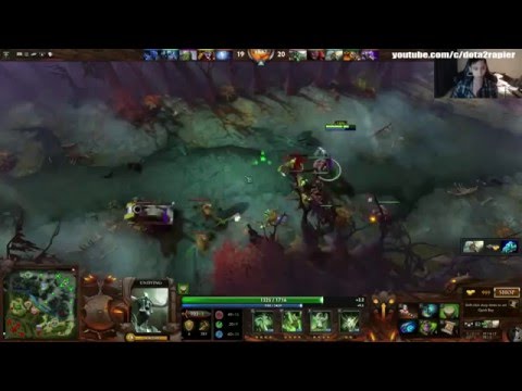 Gameplay of SingSing Dota 2  Faking Kill Them All Undying