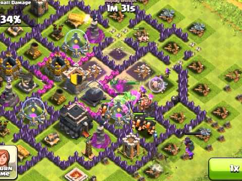 Clash of Clans Best Defense Base Got Raid