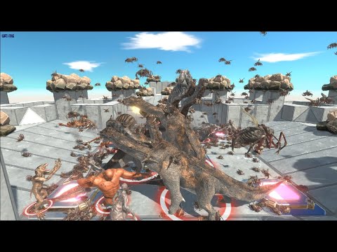 1000 Bug vs Fantasy Army : Animal Revolt Battle Simulator