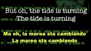 08 - The Tide is Turning - Radio K.A.O.S. - 1987 - Testo e traduzione