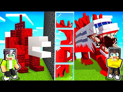 I trolled with INFECTED SKY in the Build Challenge! 🤣✈️ | Minecraft