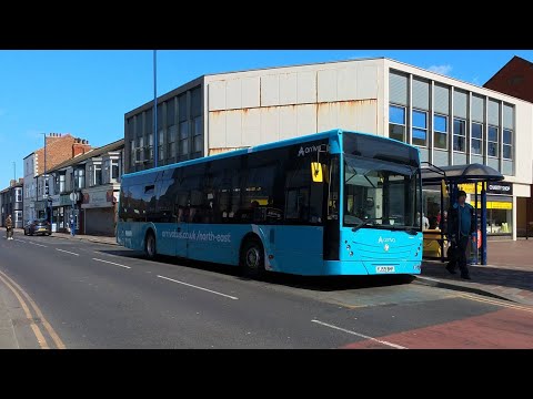 Flying Temsa & Withdrawal Looming: Arriva North East 4702/YJ59 BHP Temsa Avenue LF 